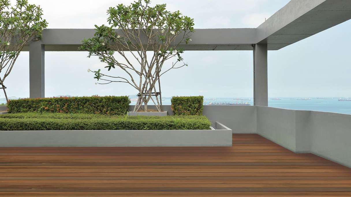 TerraWood legno per esterni Ipé PRIME 21 x 145mm - entrambi i lati lisci