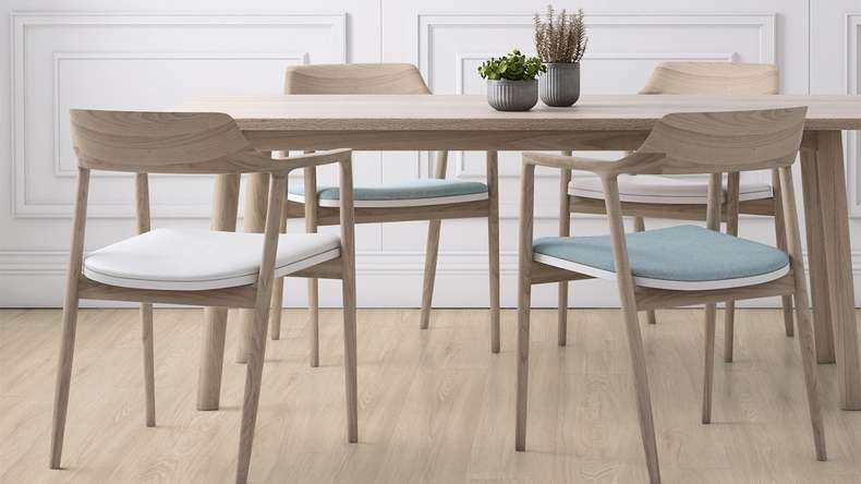 Gerflor Vinile ad incastro - Virtuo 55 Rigid Acoustic EIR Blomma Light | isolamento acustico integrato (39061464)