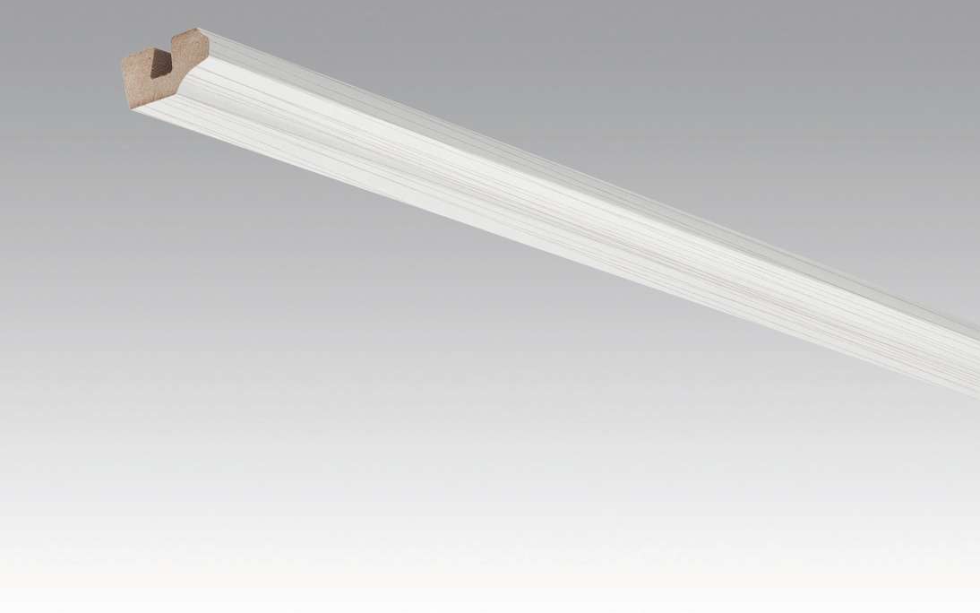Battiscopa MEISTER listelli per soffitti argento 4021 - 2380 x 38 x 19 mm (200031-2380-04021)