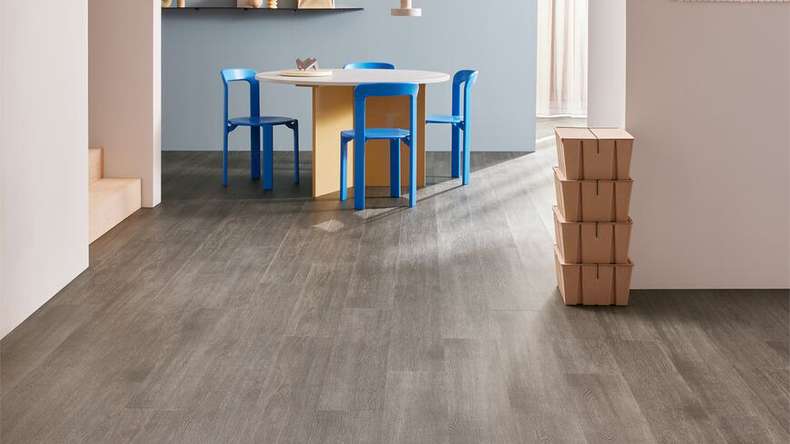 Forbo Allura Wood 55 Vinile adesivo - Rovere grigio collage (60375DR5)