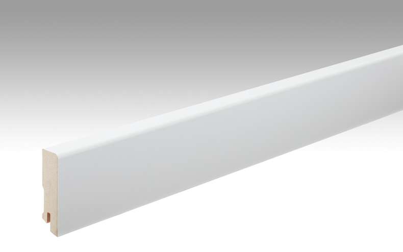 Battiscopa MEISTER Uni bianco lucido DF 324 - 2380 x 60 x 16 mm (200010-2380-00324)