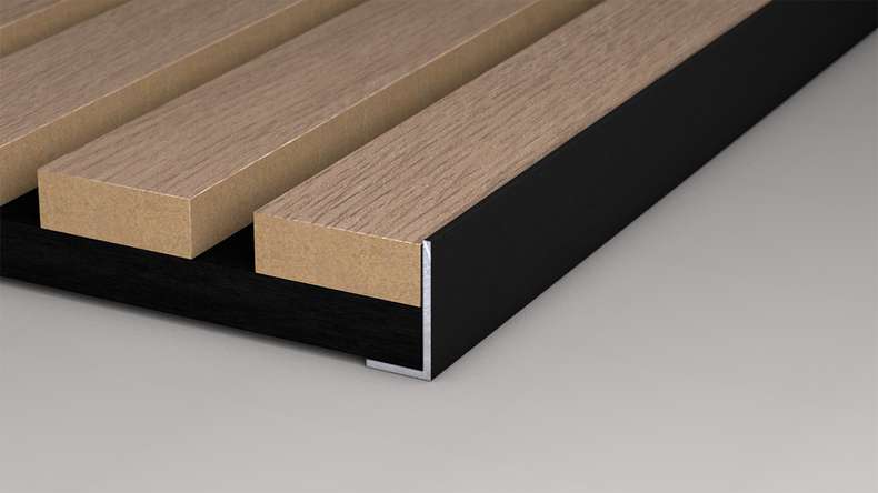 Profilo angolare planeo 743 - 3000 x 18 x 10 mm