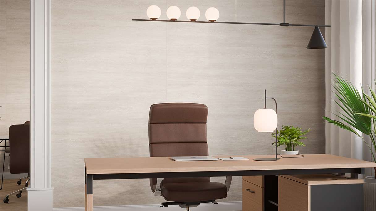rivestimento planeo SPC - CeraRock Tile Stripes Travertino chiaro 120 x 60 cm