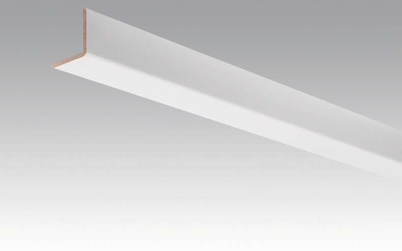 Battiscopa MEISTER Battiscopa angolare Whiteline 4074 - 2380 x 33 x 3,5 mm (200035-2380-04074)