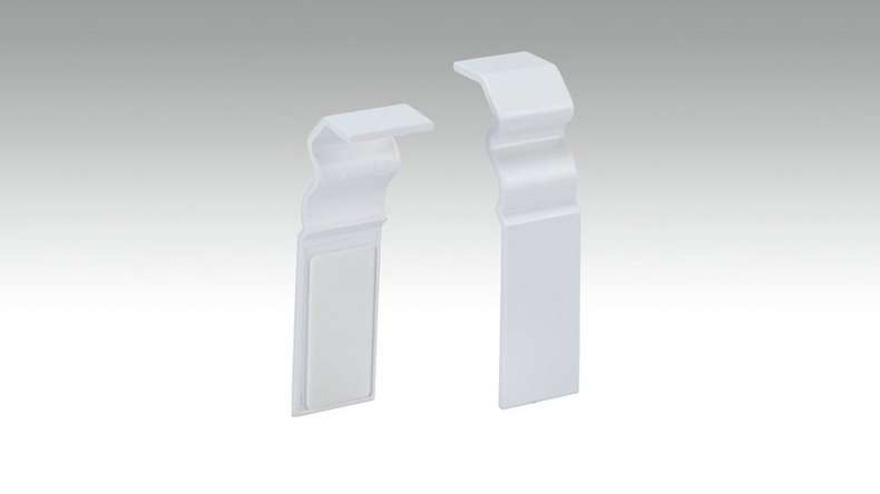 Pezzo di collegamento autoadesivo per battiscopa F100201AB Alt-Berlin Bianco 18 x 60 mm (9062162001)