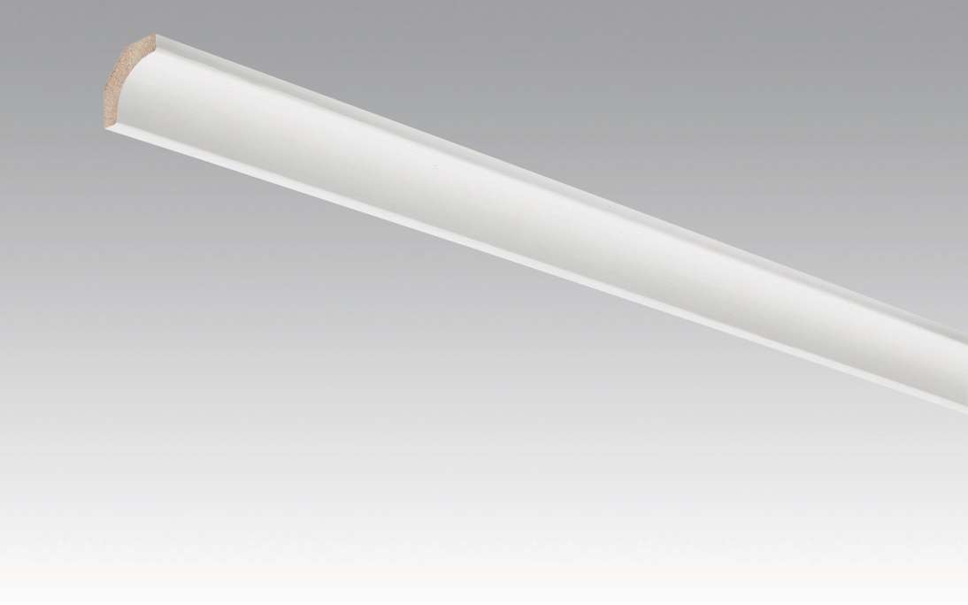 Battiscopa MEISTER Whiteline 4074 - 2380 x 22 x 22 mm (200034-2380-04074)