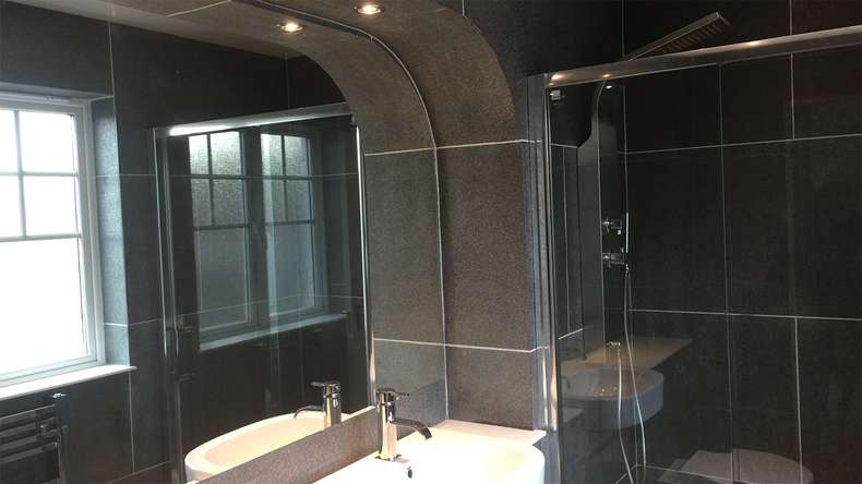 planeo EVOLITH Slate&Stone - Rivestimento in pietra naturale Stellar Void 1220 x 610 mm