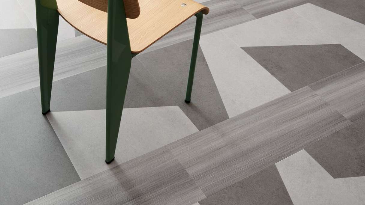 Forbo Allura Materiale 55 Vinile adesivo - Cemento chiaro (636732DR5_con)
