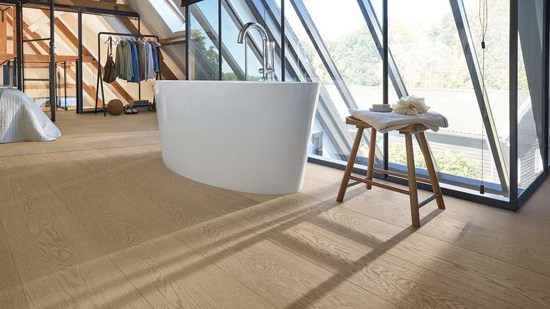 MEISTER Lindura pavimento in legno HD 400 - 20224 Rovere naturale grigio sabbia laccato ultra opaco 2200 x 270 x 11 mm (500214-2200270-20224)