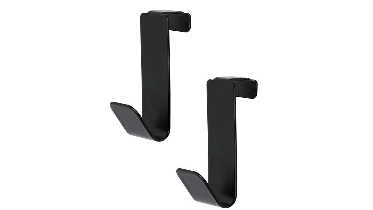 ganci planeo - nero 2 pz