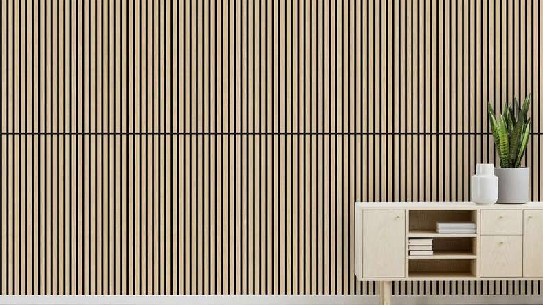 pannello acustico planeo - MixWall Timber Touch Flare Oak 52 x 104 cm | impiallacciato in vero legno (PLMW-00011B)