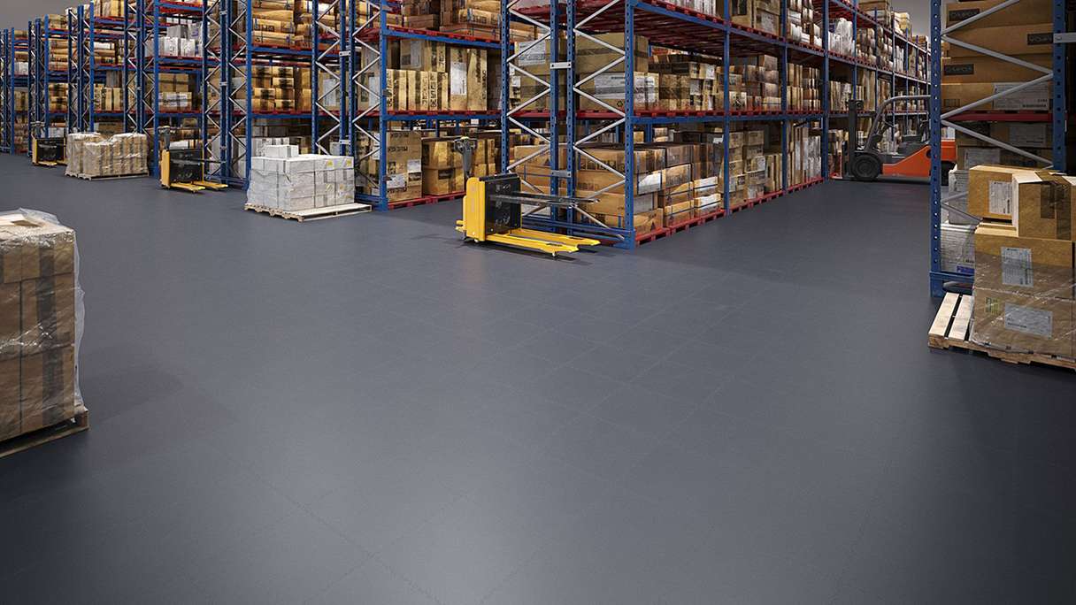 Pavimentazione per garage Gerflor - R-Tile 7015 Dark Grey (39577015)