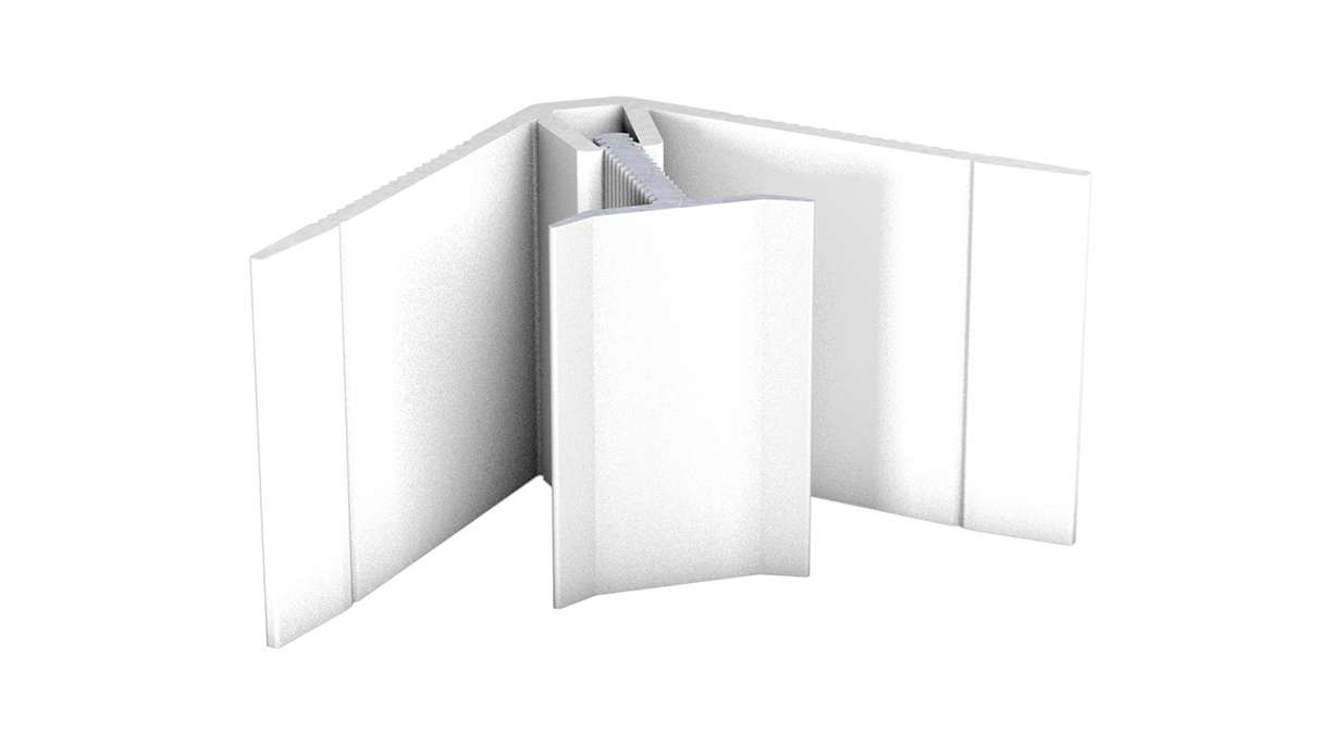 sistema di profili a parete planeo angolo interno 369 - 260 cm