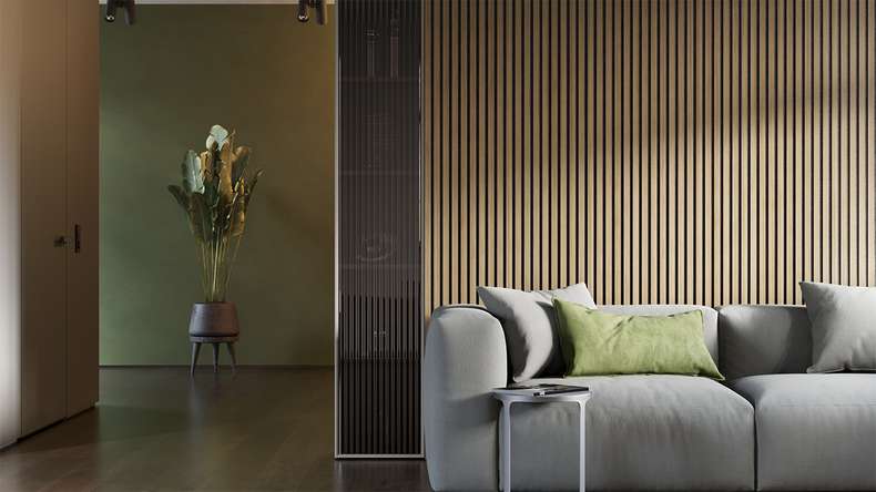 pannelli acustici planeo - rovere naturale - 2400 x 525 x 18 mm (PU-A-012)