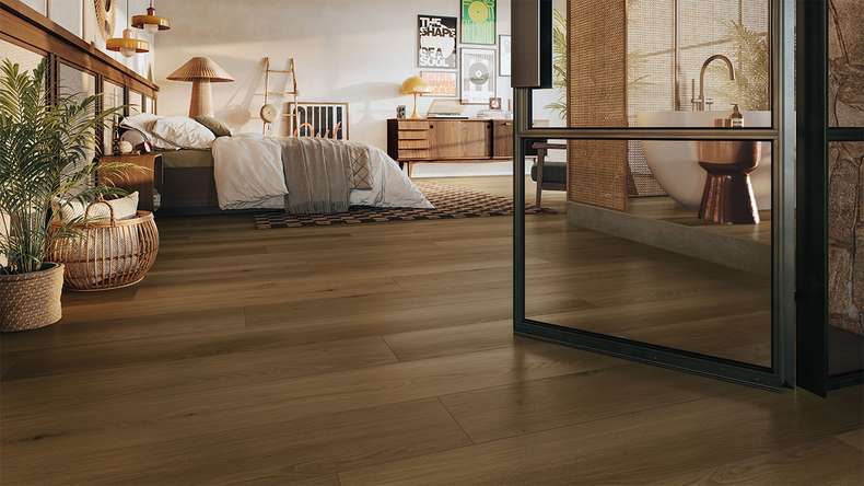Pavimenti di design MEISTER Vinile rigido RL 600 S - 20216 Trap beats | Isolamento acustico integrato (400052-1830225-20216)