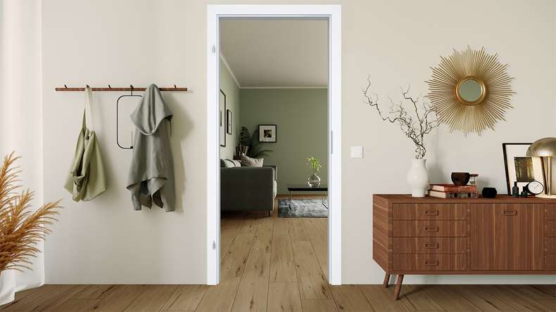 cornice planeo design edge SMH 9003 Bianco - 1985 mm