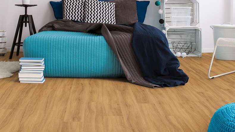 planeo Vinile rigido a incastro - FlexCore 30 Pure Oak | Isolamento acustico integrato (plfc-5122FS30)