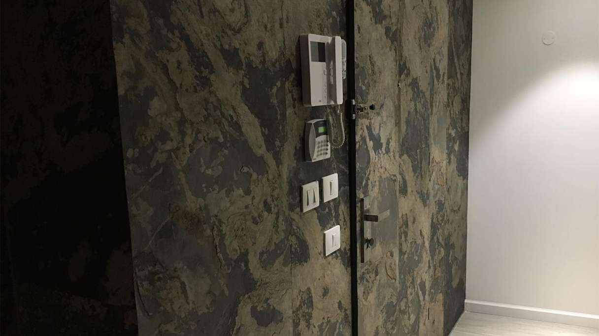 planeo EVOLITH EasyFix - Rivestimento in pietra naturale Terracrust 600 x 300 mm - 6 pezzi.