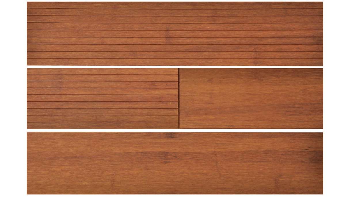 planeo legno per esterni - bambù chiaro - liscio/scanalato