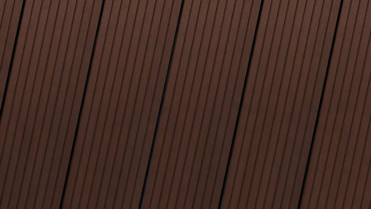 planeo legno per esterni - bambù scuro - liscio/scuro