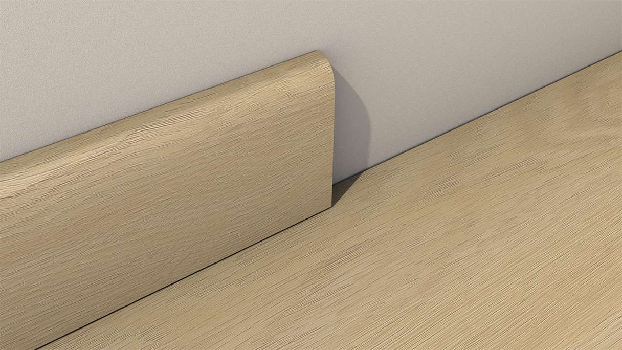 Battiscopa Gerflor in MDF - Blomma Clear/Blomma Beige 16 x 60 x 2200 mm (5947S168)