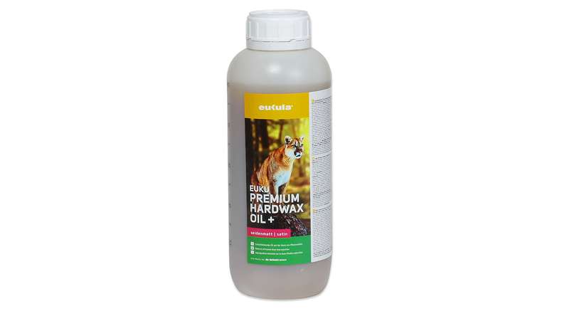 Eukula Olio di cera dura 1 litro semi-opaco