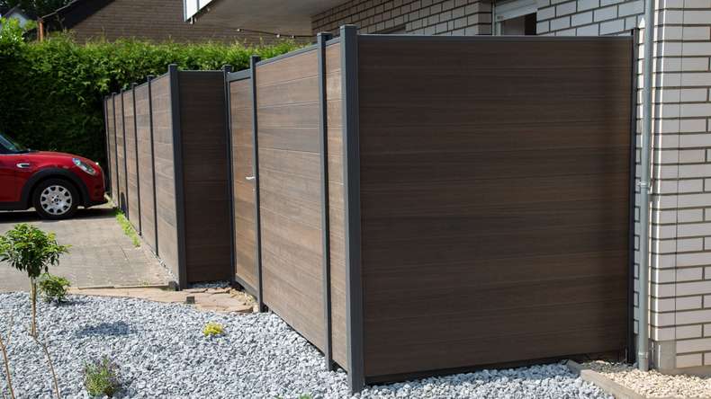 planeo Gardence Strong - Profilo universale in alluminio antracite