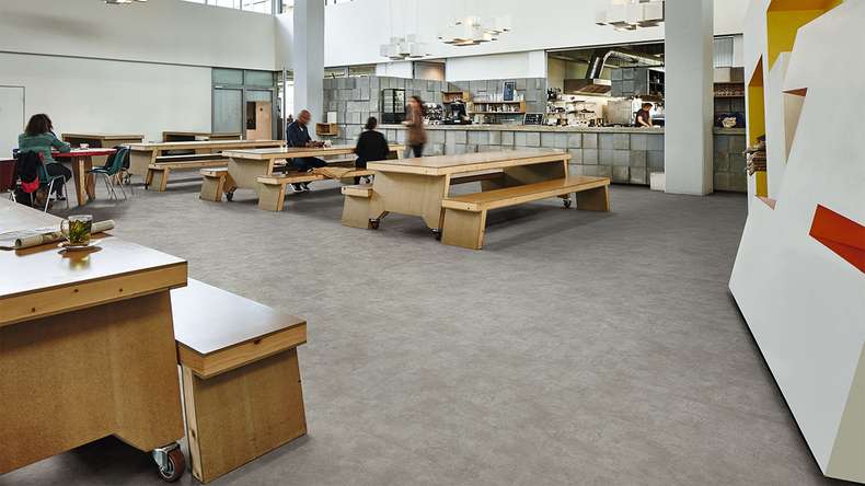 Forbo Allura Materiale 55 Vinile adesivo - Grigio Calcestruzzo (625213DR5_con)