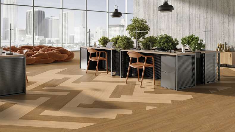 Vinile adesivo Gerflor - Creation 30 Tamo Marrone chiaro