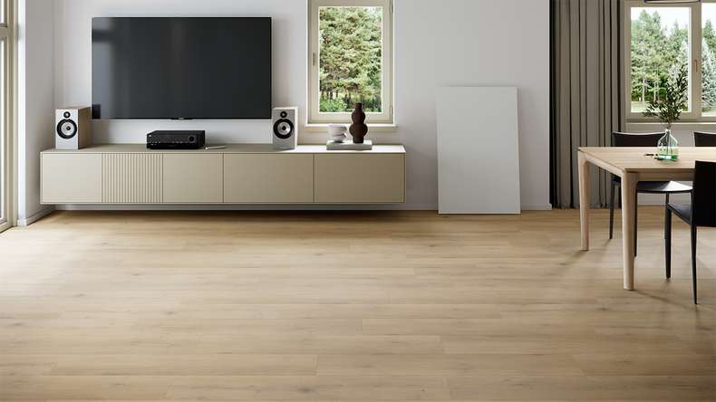 planeo Vinile rigido a incastro - Rovere Coastline | Isolamento acustico integrato (DF-K-032-055)