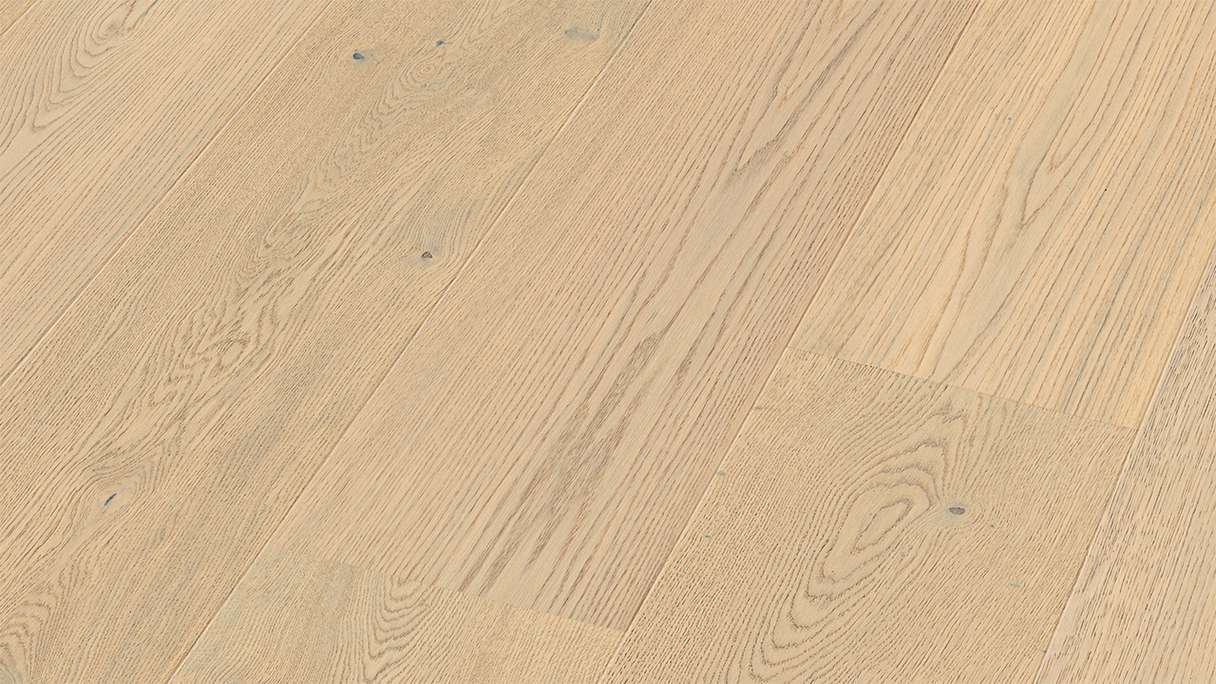 MEISTER Lindura pavimento in legno HD 400 - 20228 Rovere vivido crema latte laccato ultra opaco 2200 x 270 x 11 mm (500214-2200270-20228)