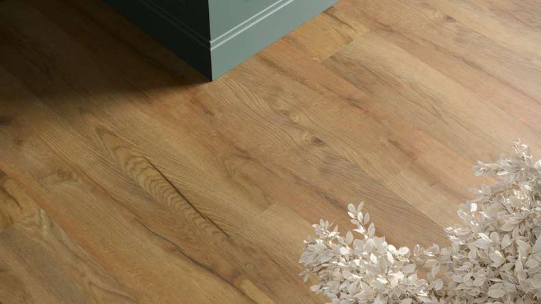 vinile adesivo planeo - Object Woodline Oak Gold | goffratura sincronizzata (PLDD2570-EGO)