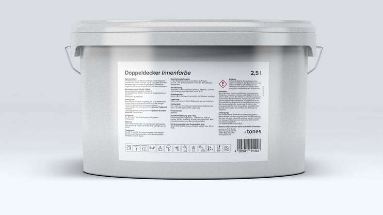 planeo double decker bianco 2,5l - opaco