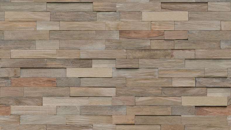 Skaben WoodWall - Legno di teak affumicato