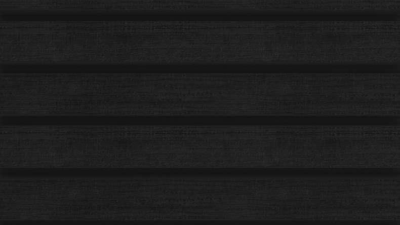 planeo LINEA Wide - Rivestimento per facciate in WPC CoEx, nero, 2900 x 181 mm