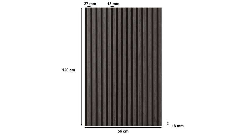 Skaben Pannelli acustici SilentWall - rovere nero naturale