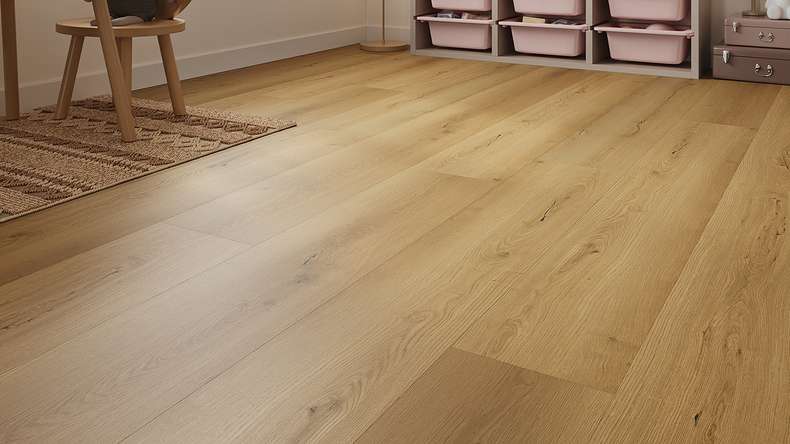 Lys&Land Vinile Klick rigido - Fjordline XL Rovere Noblesse Tavola XL lunga 1,83 m | isolamento acustico integrato (SP183-08)