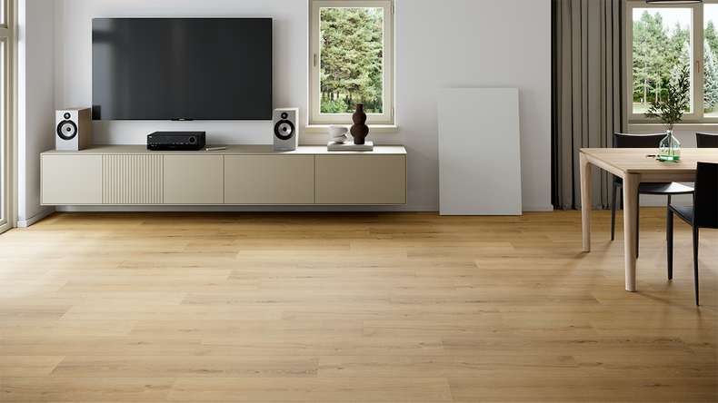 planeo Vinile rigido a incastro - Rovere Bricklane | Isolamento acustico integrato (DF-K-232-055)