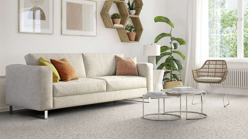 Pavimentazione Gerflor CV - TEXLINE Nature 2144 Confetti Beige