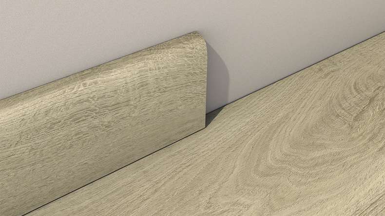 Battiscopa in vinile Gerflor - Baita Blond 10 x 60 x 2000 mm (6086S081)