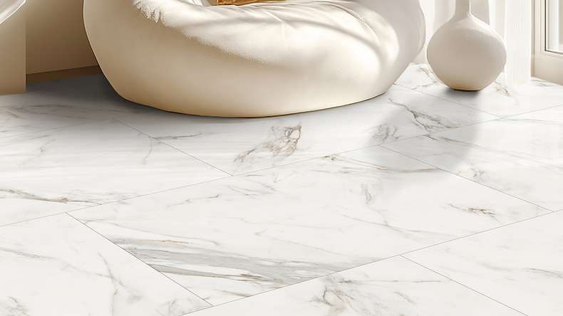 Vinile adesivo Gerflor - Creation 55 Marmo bianco