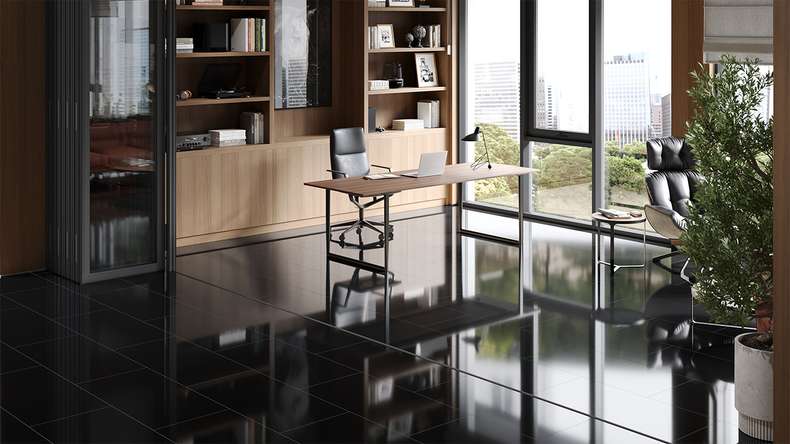 planeo laminato - MAX nero lucido