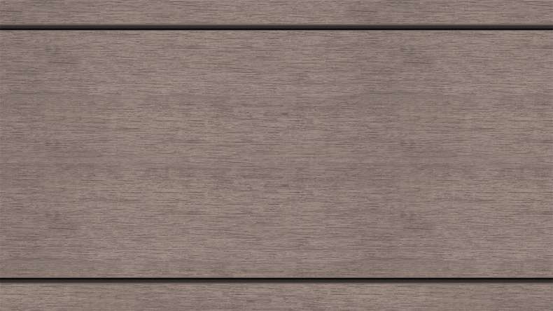 planeo MAXLine Antique - Decking XL rivestito in WPC CoEx massiccio - grigio 3m rustico strutturato/liscio spazzolato