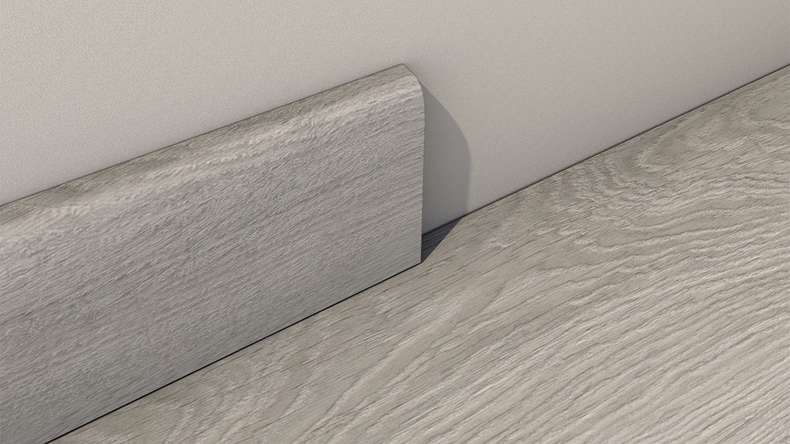 Gerflor Battiscopa in vinile - Bohem Grigio Scuro 10 x 60 x 2000 mm (6086S120)