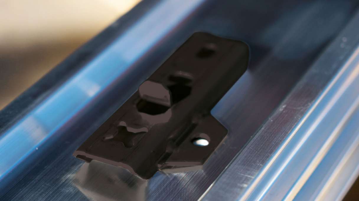 TerraWood set professionale in acciaio inox nero per terrazza in legno - 400 pz. incl. viti