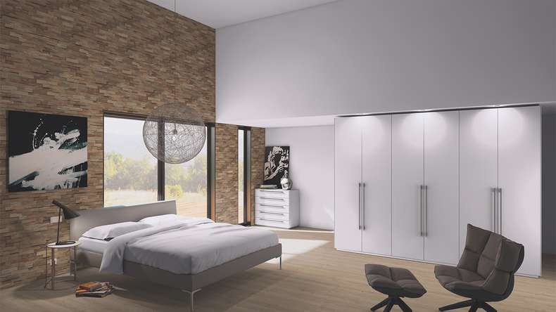 Skaben WoodWall - Legno di teak naturale