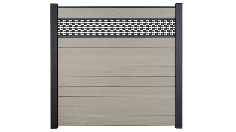 planeo Gardence Strong - recinzione a innesto BPC Oriental Bi-Color Sand 180 x 180 cm
