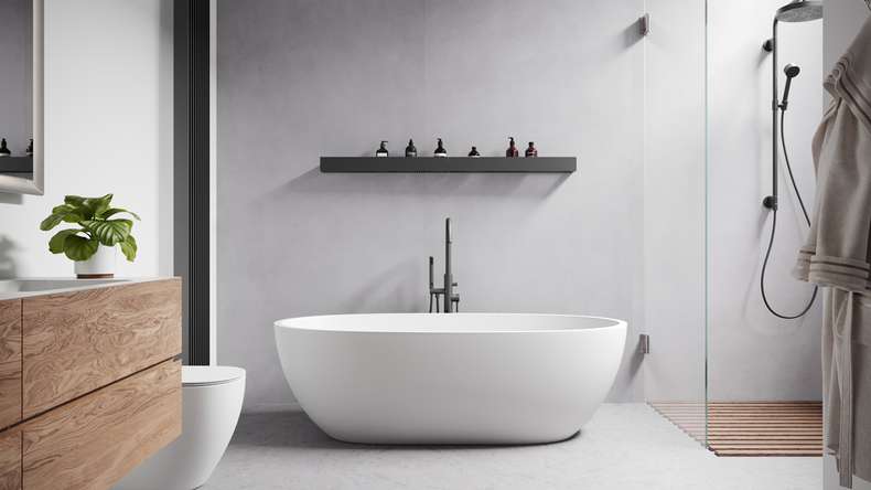 Planeo Wallboard - Grigio cemento opaco - vari formati