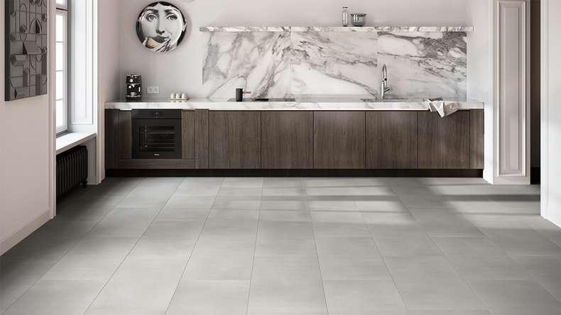 planeo Vinile rigido a incastro - Toparia IXPE XL piastrella ultra opaca | isolamento acustico integrato (MF-0011-IXPE)