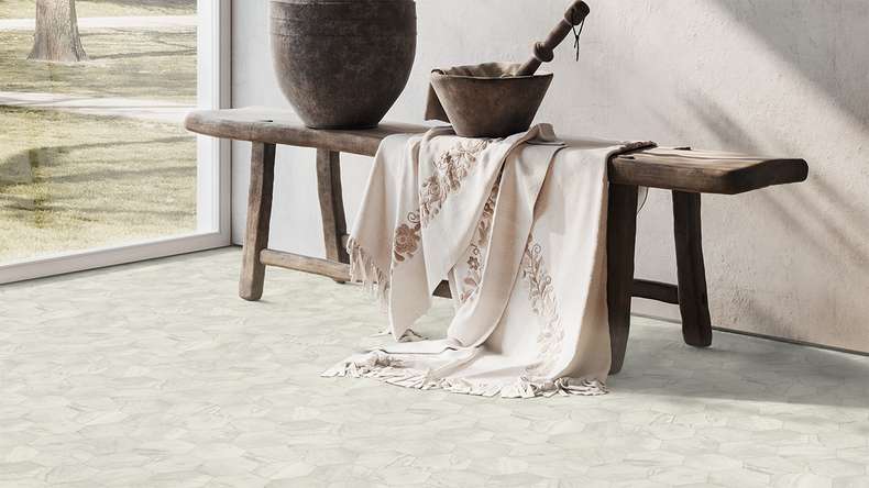 Pavimentazione Gerflor CV - TEXLINE Nature 2381 Hexa Cream